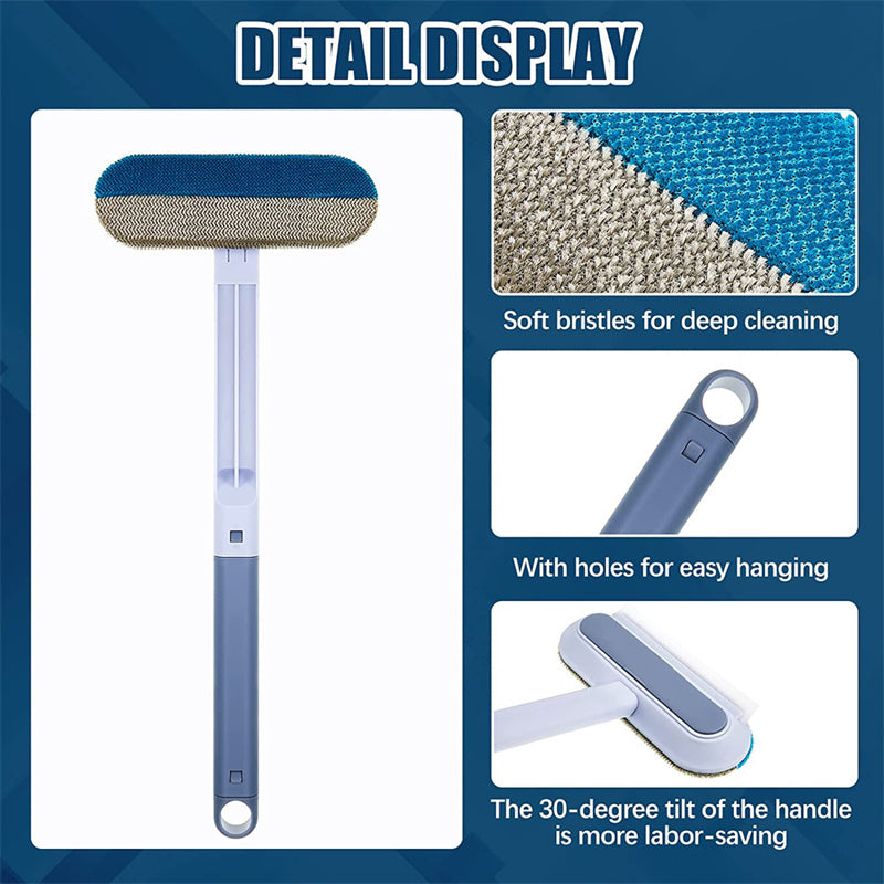 4-in-1 Pet Hair Remover Brush – Dog & Cat Grooming, Lint Cleaner, Screen & Window Tool