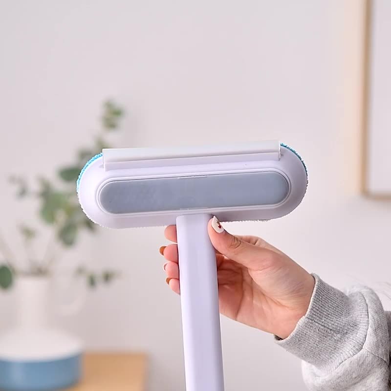 4-in-1 Pet Hair Remover Brush – Dog & Cat Grooming, Lint Cleaner, Screen & Window Tool