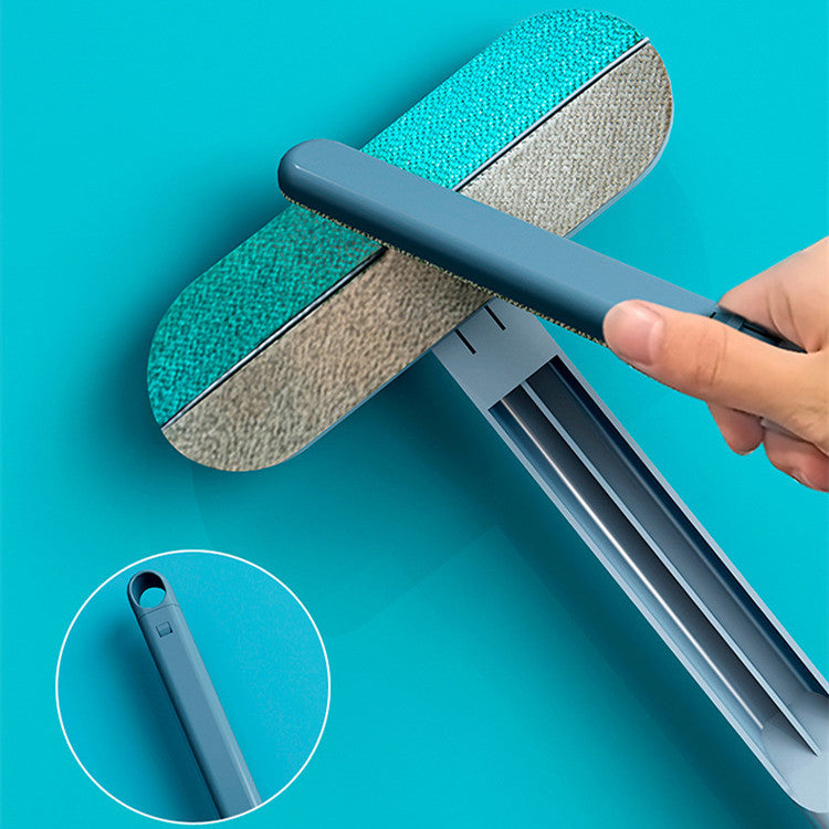 4-in-1 Pet Hair Remover Brush – Dog & Cat Grooming, Lint Cleaner, Screen & Window Tool