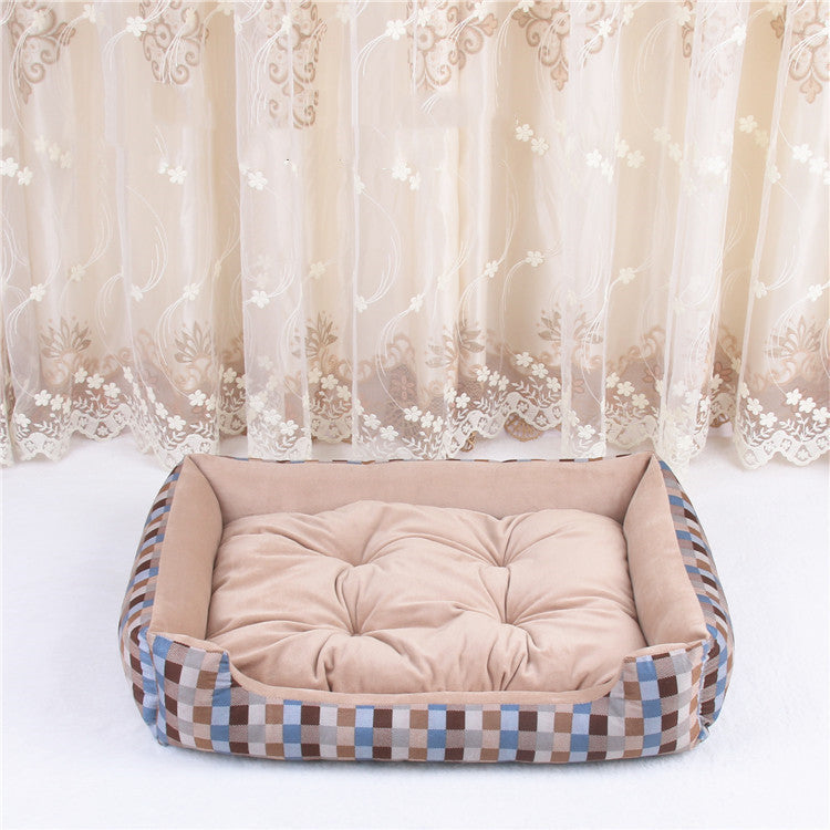 Cozy Pet Bed for Dogs & Cats – Soft Mattress
