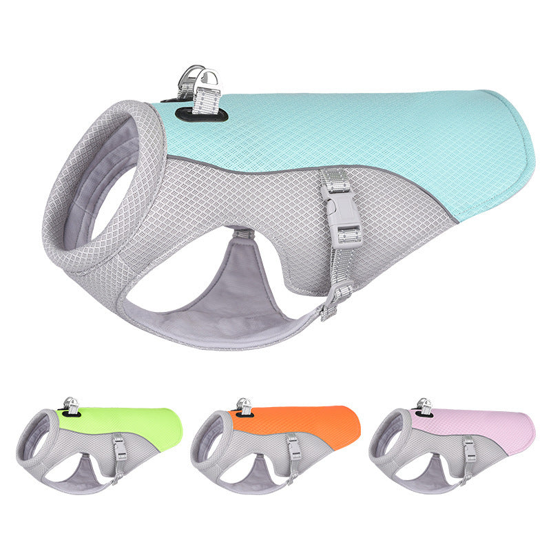 Dog Cooling Vest – Breathable, Heat-Resistant Summer Jacket for Small & Large Dogs