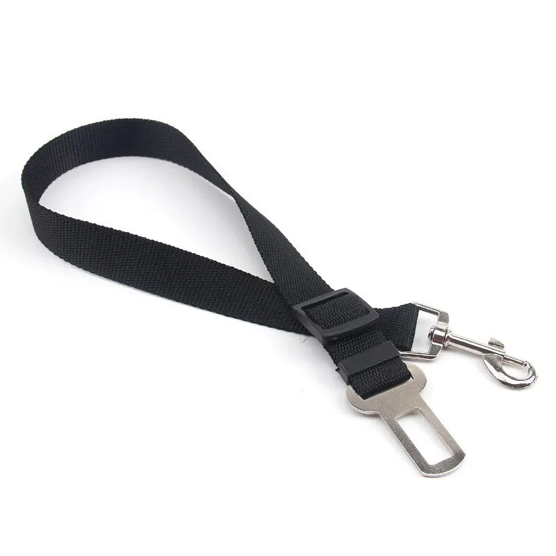 Dog & Cat Car Seat Belt Harness – Pet Safety Travel Leash for Cars