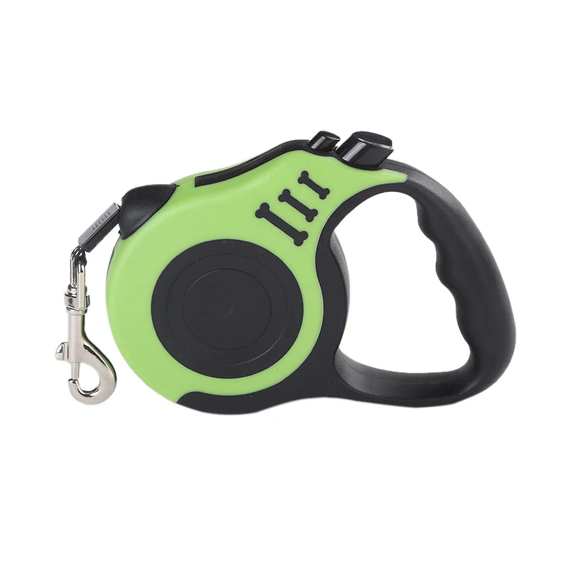 3M/5M Retractable Dog Leash for Small Dogs & Cats – Durable Nylon Puppy Lead for Walking, Travel, Hiking
